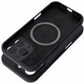 2 mm silikoninis telefono dėklas su MagSafe iPhone 17 Air, juodas