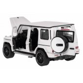 Metalinis automobilio modelis Mercedes Benz AMG G63 1:32 RASTAR, baltas