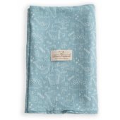 MUSLIN DESIGN 80x120cm Blue