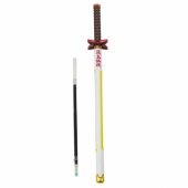 Katana kardo anime metalinis tušinukas, juodas rašalas, keičiama šerdelė Wh