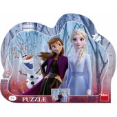 _6821089 Dino silueto dėlionė, 25 dalių, Disney Frozen