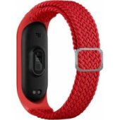Strap Mi Band 5/ 6/ 7 Textile Red