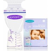 Lansinoh Woreczki na pokarm fioletowe 25x180ml (LAN003)