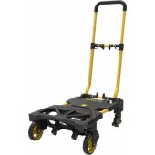 Stanley Folding Transport Cart up to 70/ 137 KG Yellow, Black