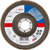 _8385017 Metalo šlifavimo diskas Standard 125x22mm,120