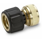 Hose coupling brass 3/ 4" Aquastop