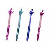 Flamingo Ballpoint Pen Blue Refill 0.7mm Mix