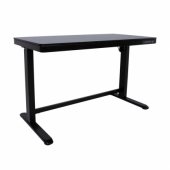 Desk ERGO with 1 motor 120x60cm, black