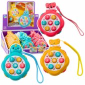 Mini Whack-A-Mole Skill Game Animals Numbers Colored Mix