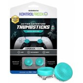KontrolFreek Lotus PS5 žalsvai mėlynas / skaidrus