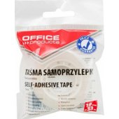 Office Products Taśma biurowa 19mm, 33m, zawieszka, transparentna