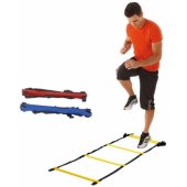 Agility kopėtėlės, plokščios 4 m geltonos
