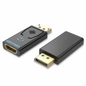 Adapter HDMI Displayport 4K 30Hz Black