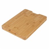 RH04068 Bamboo mėsininko pjaustymo lentelė 42 x 32cm
