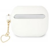 Silicone Charm Cover for Airpods 3 White