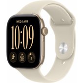 Watch Series 12 42mm Light Gold/ Sand Band S/ M