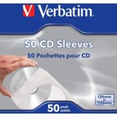 CD popieriniai vokai, 50 vnt. pakuotė