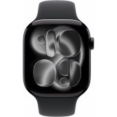 Watch Series 11 46mm Jet Black / Black Sport Band - M/ L
