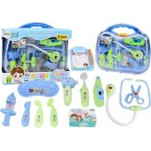 Little Doctor Medical Kit In Suitcase Lights Blue Sounds