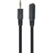 3,5 mm stereo garso prailginimo kabelis 1.5m juodas CCA-423