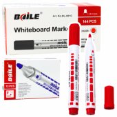 Dry Erase Board Marker Set Red 12pcs