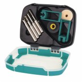 Wolfcraft deimantinių plytelių skylių pjūklų rinkinys 5–10 mm 4 vnt. (877