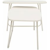 DUO Set 2pcs 120x48xH40cm / 75x40xH48cm Light Wood/ Beige
