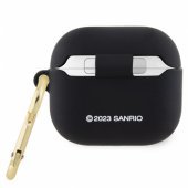 Silicone 3D Kitty Head Airpods 3 cover black