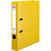 Segregator Herlitz dźwigniowy A4 50mm żółty (0011167517)
