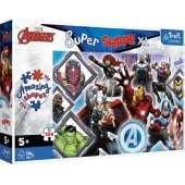 Trefl Super Shapes XL mėgstamiausi Avengers, 104 dalių dėlionė