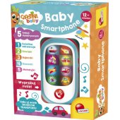 Lisciani Carotina Elektroniczny Baby Smartfon z 5 funkcjami