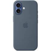 Silikoninis dėklas su MagSafe iPhone 17 Anchor Blue
