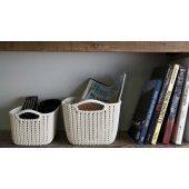 Basket Knit Green 3L 25x18x14cm