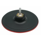 Vorel guminis diskas kampiniams šlifuokliams ir gręžtuvams su lipukine juosta 125mm