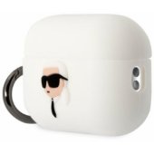 3D Silicone NFT Karl Case for Airpods Pro 2 White