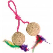 Trixie BALLS FOR CATS WITH CATS2pcs
