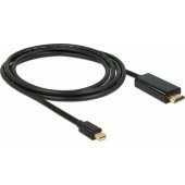 Cable DisplayPort Mini - HDMI 2m black