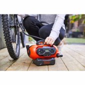 BLACK + DECKER akumuliatorinis kompresorius BDCINF18N-QS, 18 Voltų, 11 bar, oro siurblys