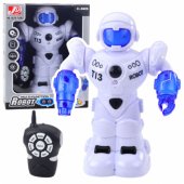 Intelligent Remote Controlled Robot with RC Remote Control, Lights and