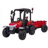 Tractor BLAST With Trailer Red