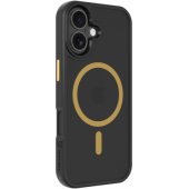 MagForce Hyperstealth 2.0 dėklas iPhone 17, juodas-geltonas