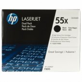 CE255XD No.55X Black 2-pack