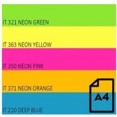 Neon A4 75g 100 pages Rainbow