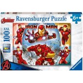 _6820951 Ravensburger dėlionė, 100 vnt., Marvel Iron Man