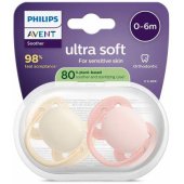 SCF091/ 38 Ultra Soft 0–6 mėn. 2 vnt.