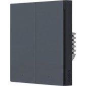 Smart Wall Switch H1 Double (no neutral) grey WS-EUK02-G