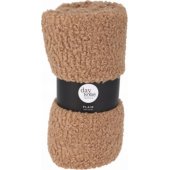 Home Styling Collection Gruby koc boucle TEDDY, 150 x 120 cm