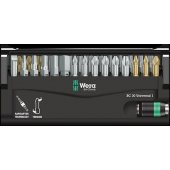 Wera bit-Check 30 universalus 1 bitų rinkinys - 30 dalių - 05056440001