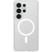 Ultra Hybrid Mag Magsafe Galaxy S26 Ultra skaidri balta
