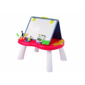 LeanToys 2-in-1 Chalkboard Table Snakes Chinese Snakes Game Pens